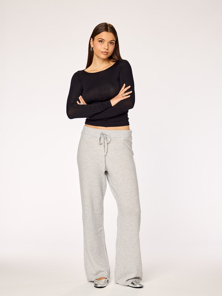 SMOOTH - Longsleeve • Black