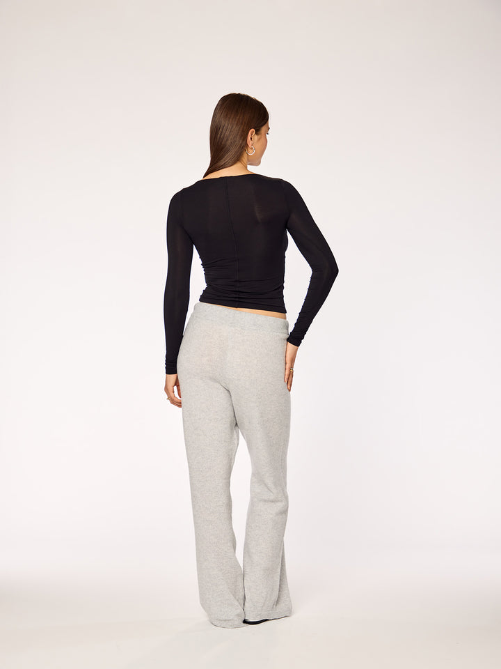 SMOOTH - Longsleeve • Black