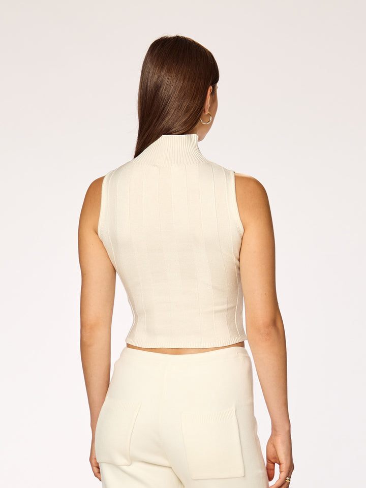 DRIFT - High Neck Top • Cotton