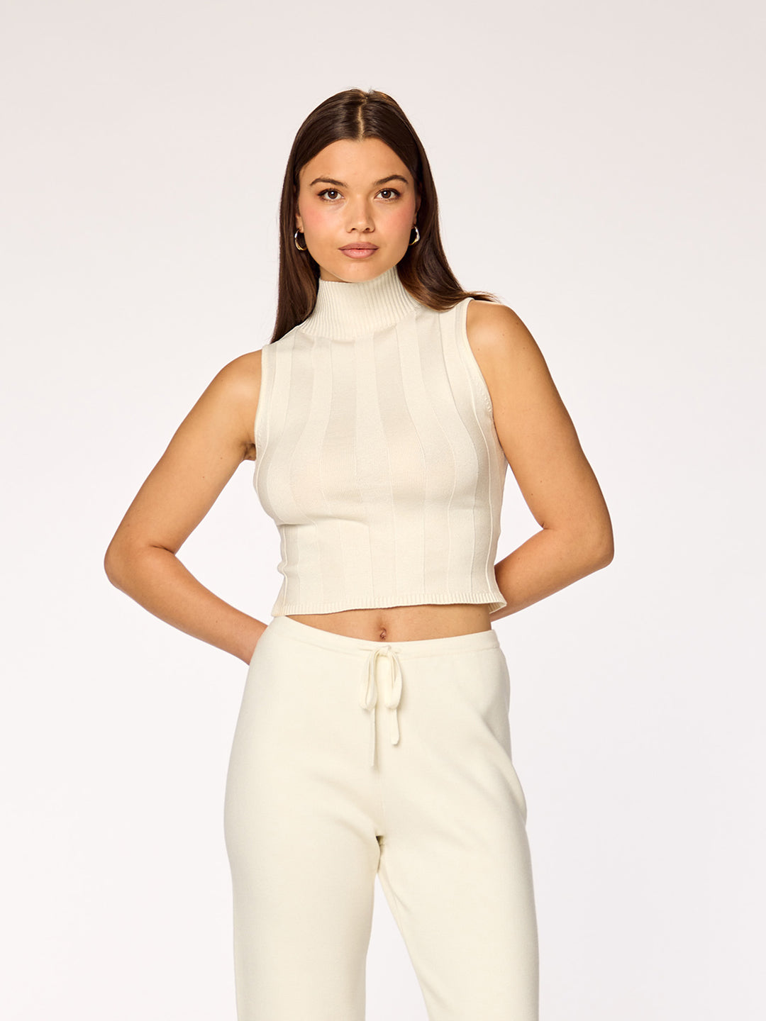 DRIFT - High Neck Top • Cotton