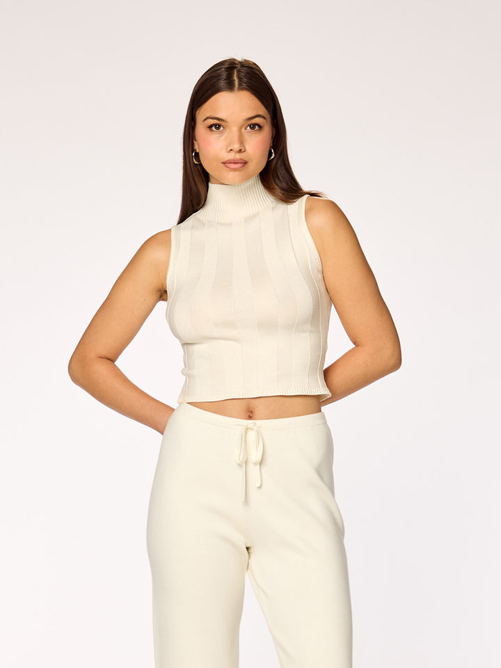 DRIFT - High Neck Top • Cotton