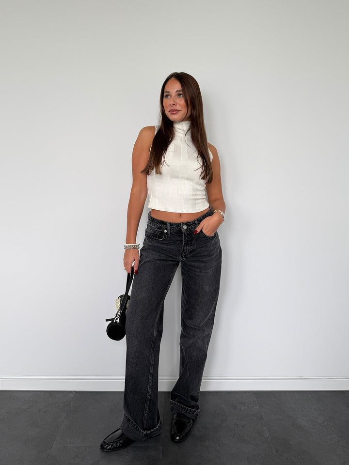 DRIFT - High Neck Top • Cotton