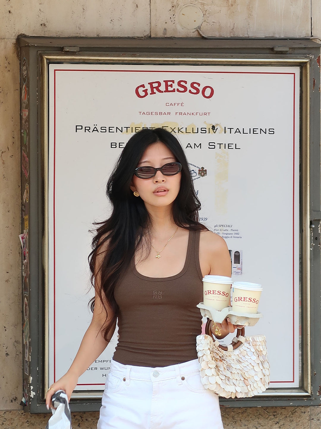 EVERYDAY - Monogram Tanktop • Dark Oak