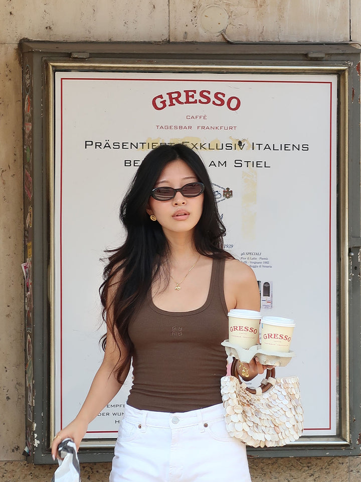 EVERYDAY - Monogram Tanktop • Dark Oak