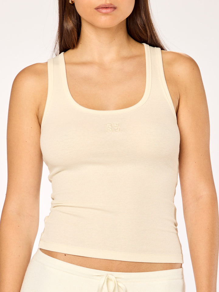 EVERYDAY - Monogram Tanktop • Cream