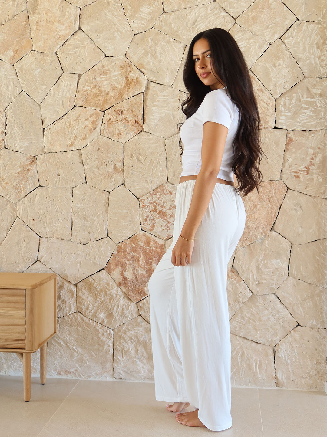 EASE Lounge - Pants • White