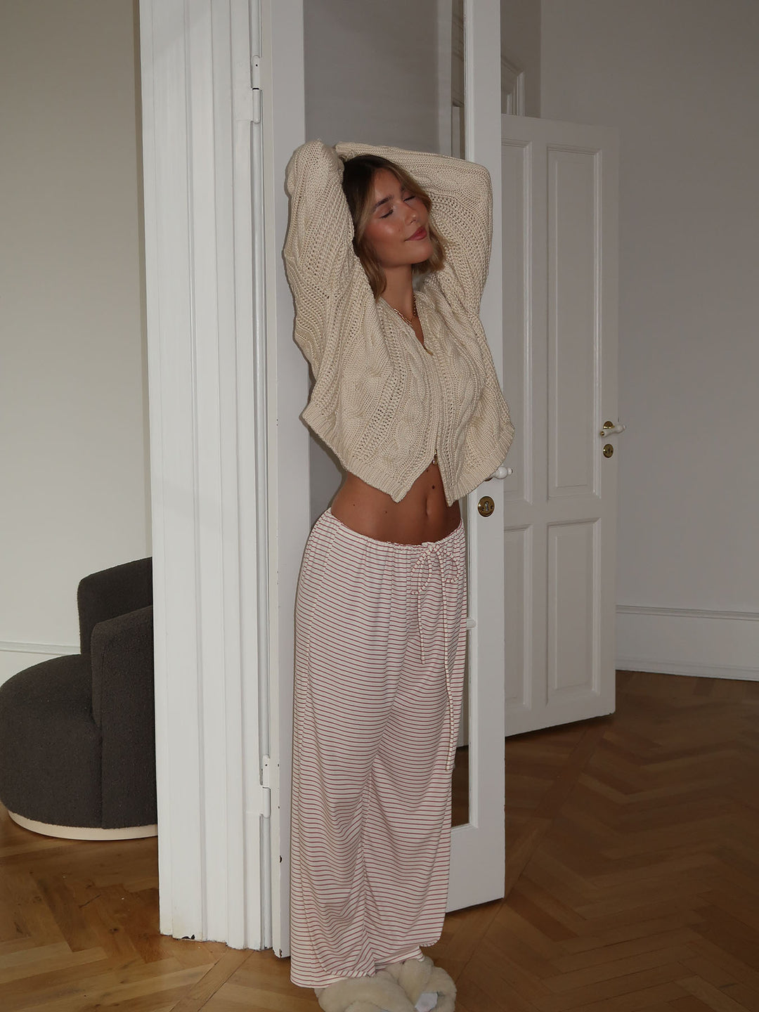 EASE - Lounge Pants • Striped Lily