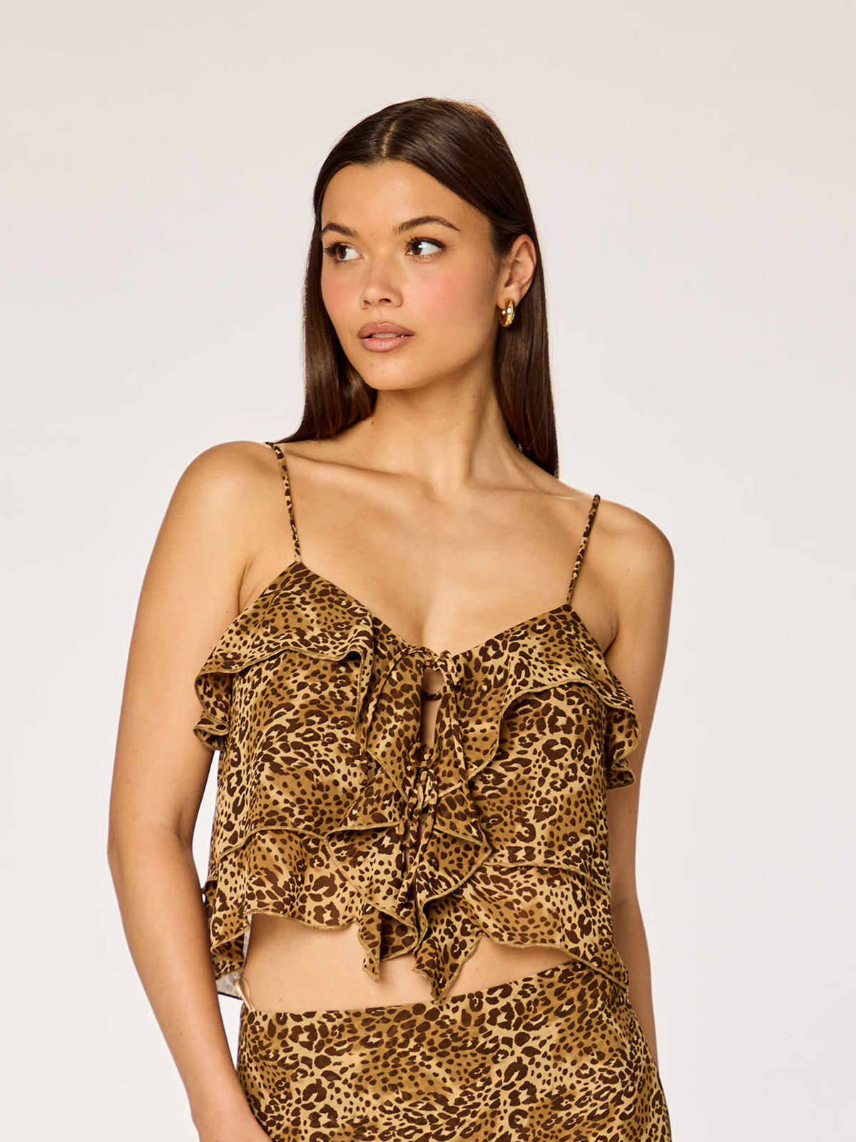 ROMANTIC - Sheer Volant Top • Leo