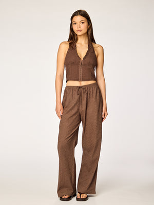BREEZE - Pants • Dark Mocha