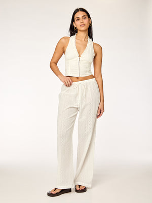 BREEZE - Pants • White