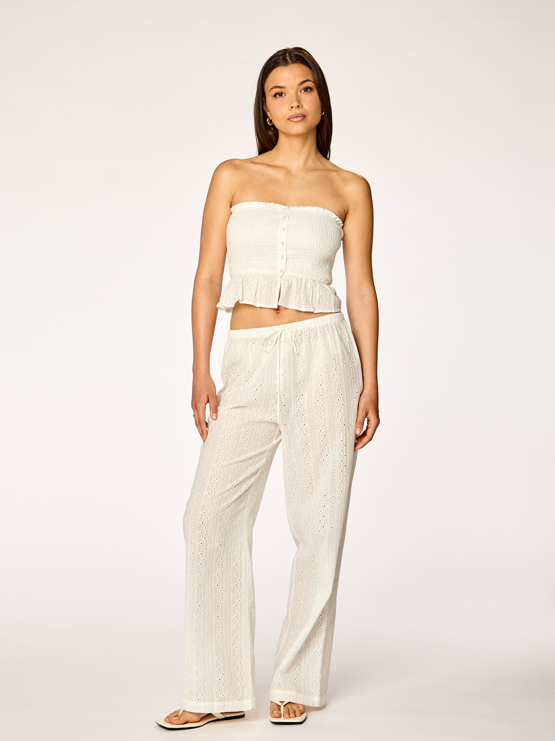 BREEZE - Pants • White