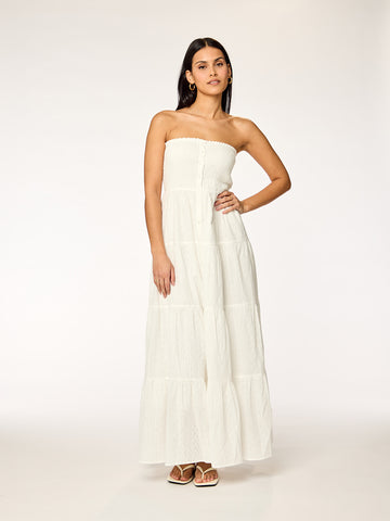 BREEZE - Maxi Dress • White