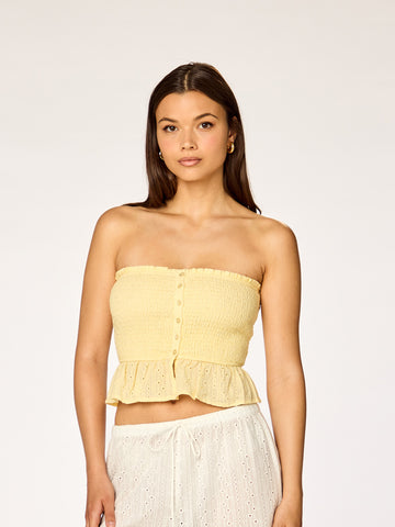 BREEZE - Bandeau Top • Lemon