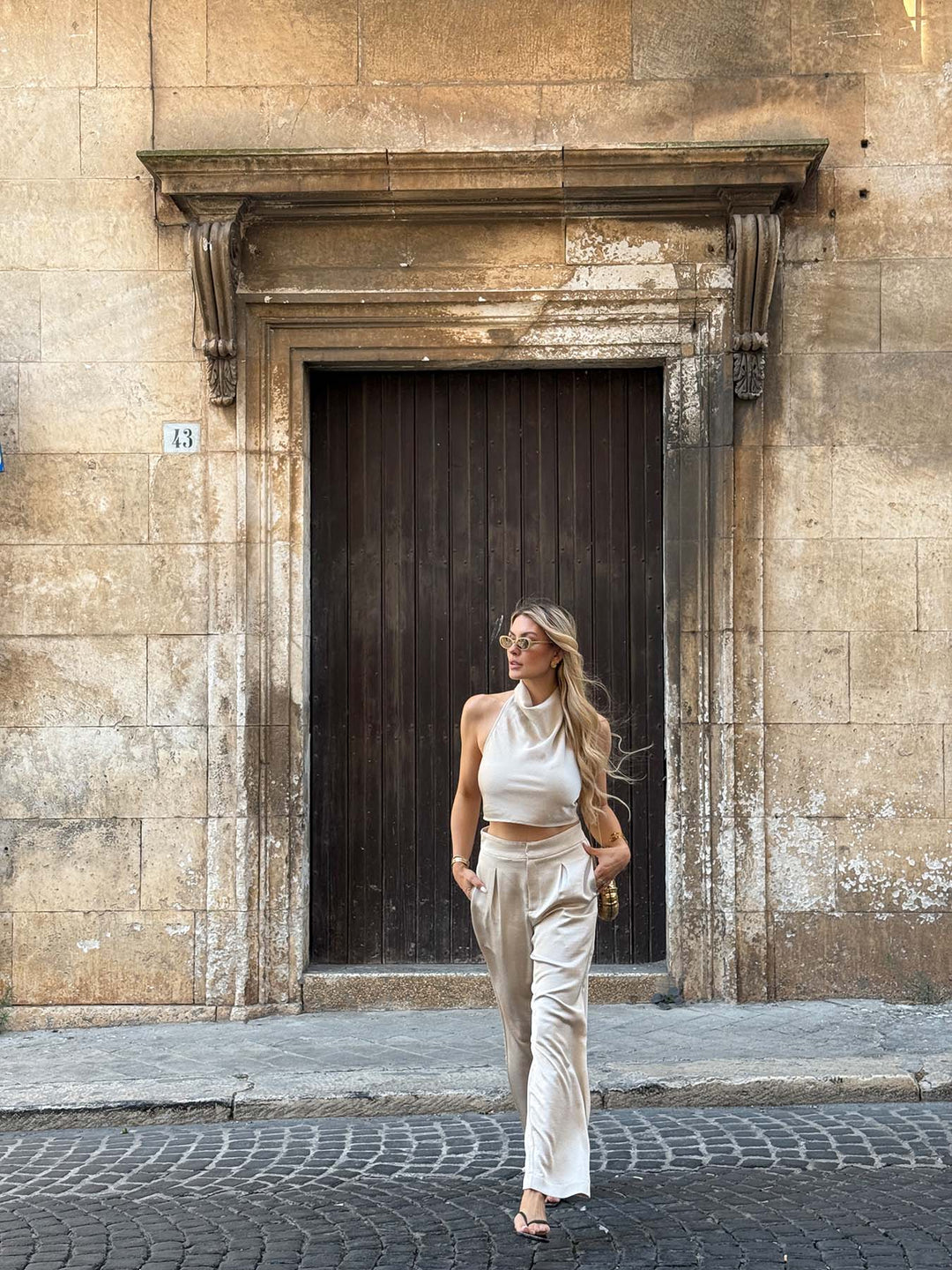 IVY - Suit Pants • Champagne