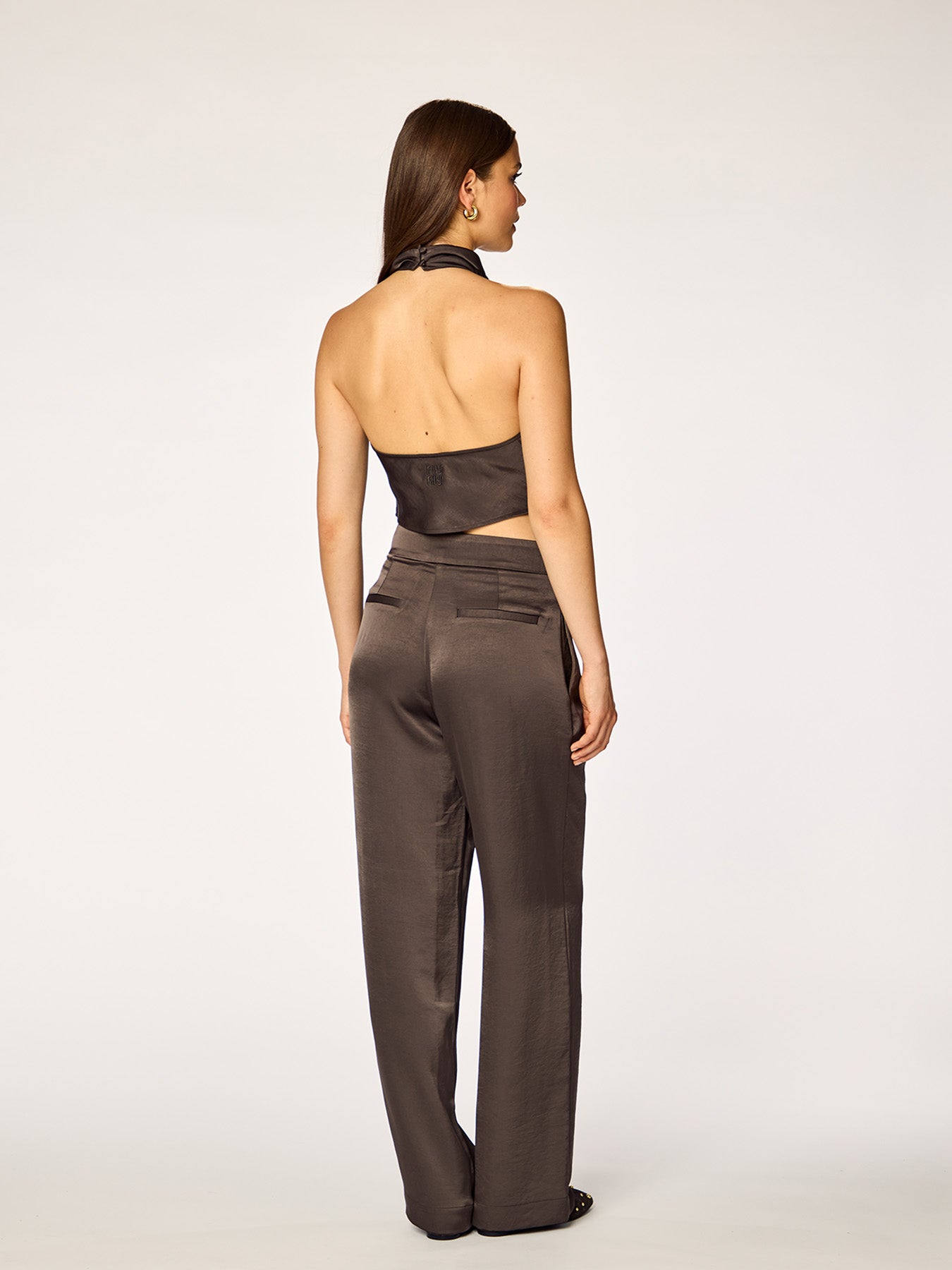 IVY - Suit Pants • Dark Oak – NINETY-9