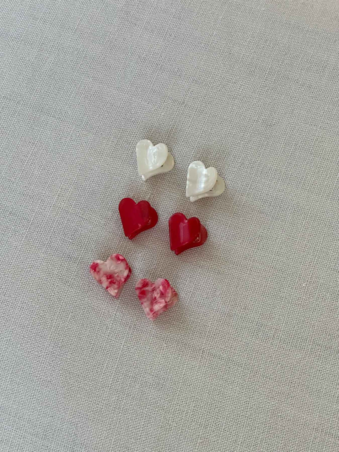 LITTLE HEARTS - 2-Pack • Ruby Red