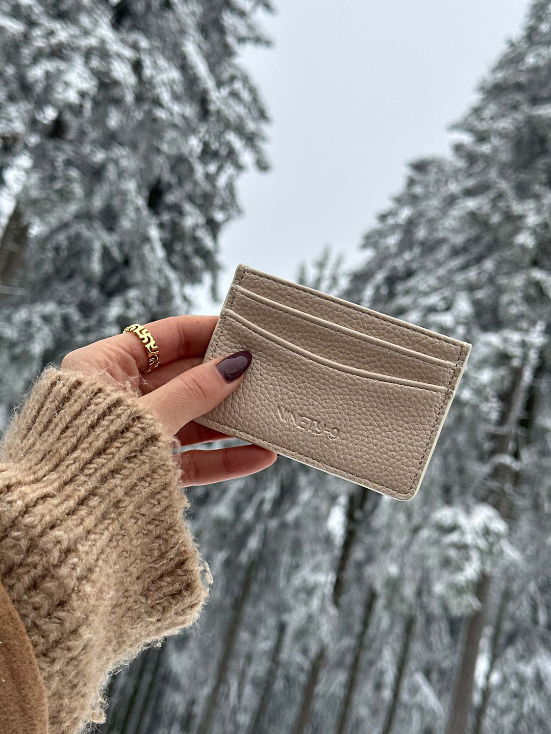 HOLD TIGHT - Cardholder • Oatmeal