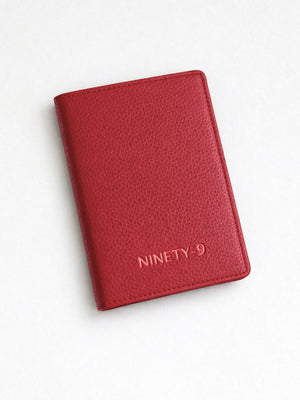 PASSPORT HOLDER • Berry Red