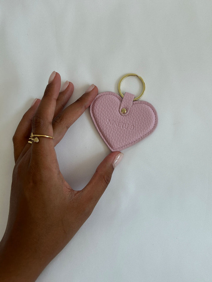 KIND-HEARTED - Key Ring • Soft Pink