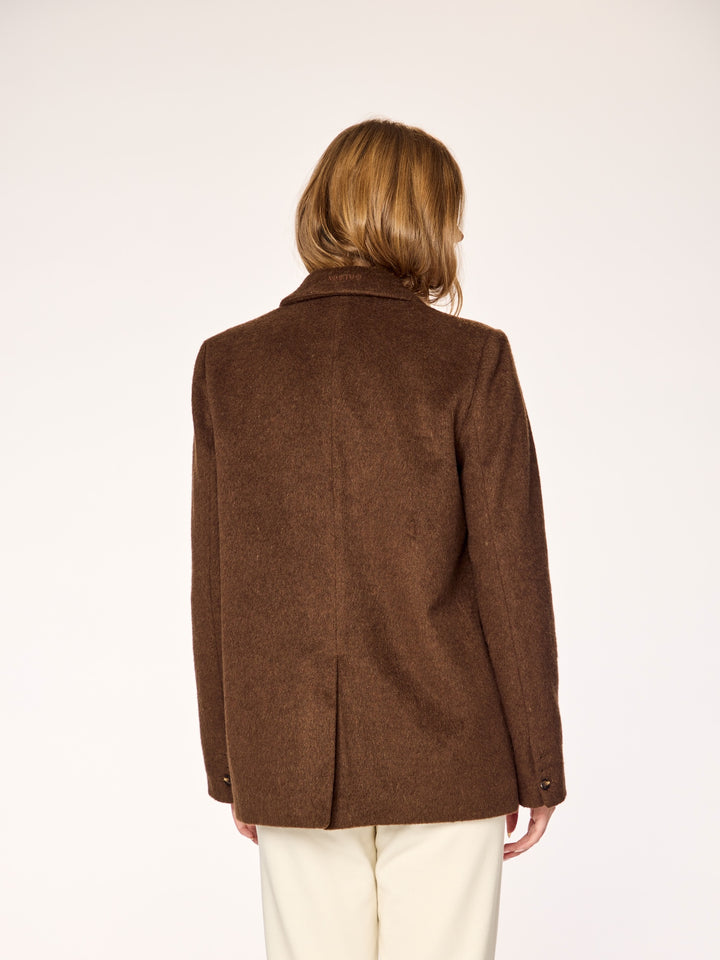 SERENE - Wool Blazer • Chestnut