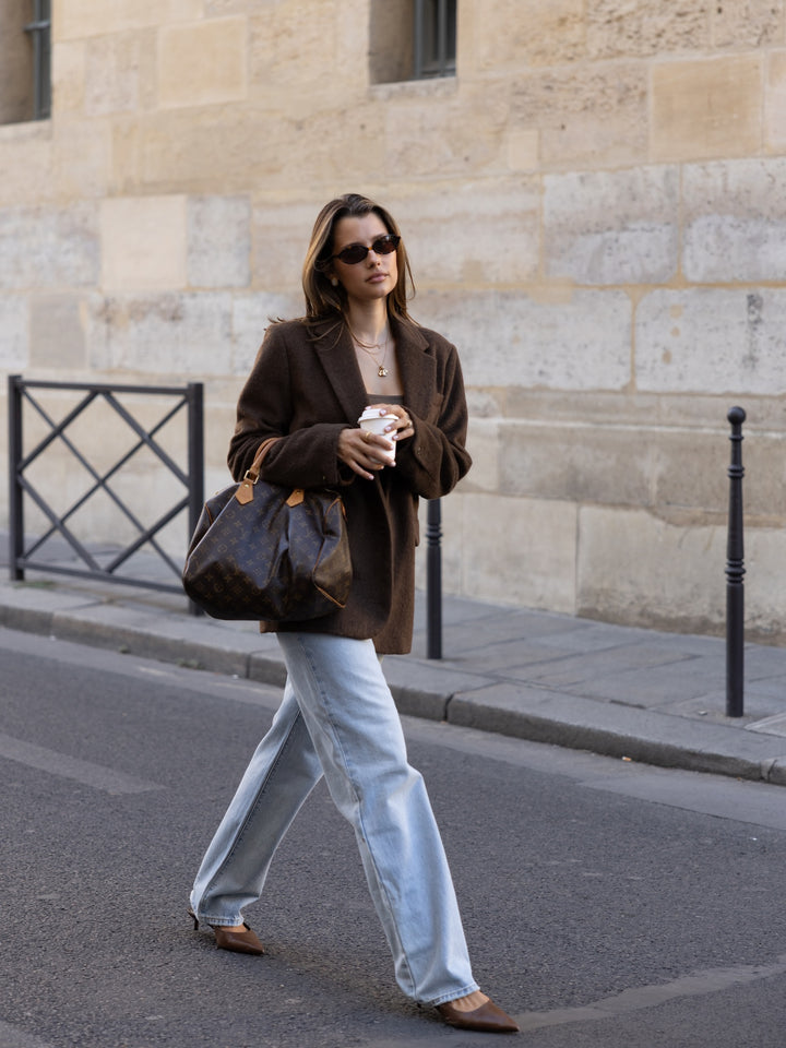 SERENE - Wool Blazer • Chestnut