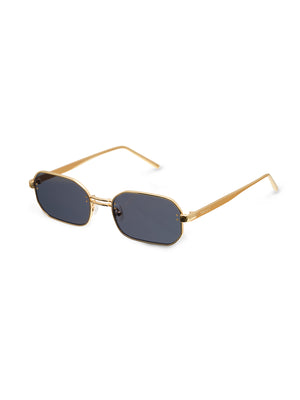 VINTAGE - Sunglasses • Gold Charcoal