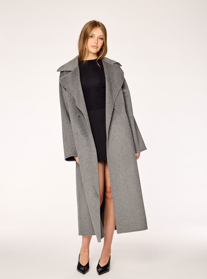 ELINE - Wool Coat • Grey