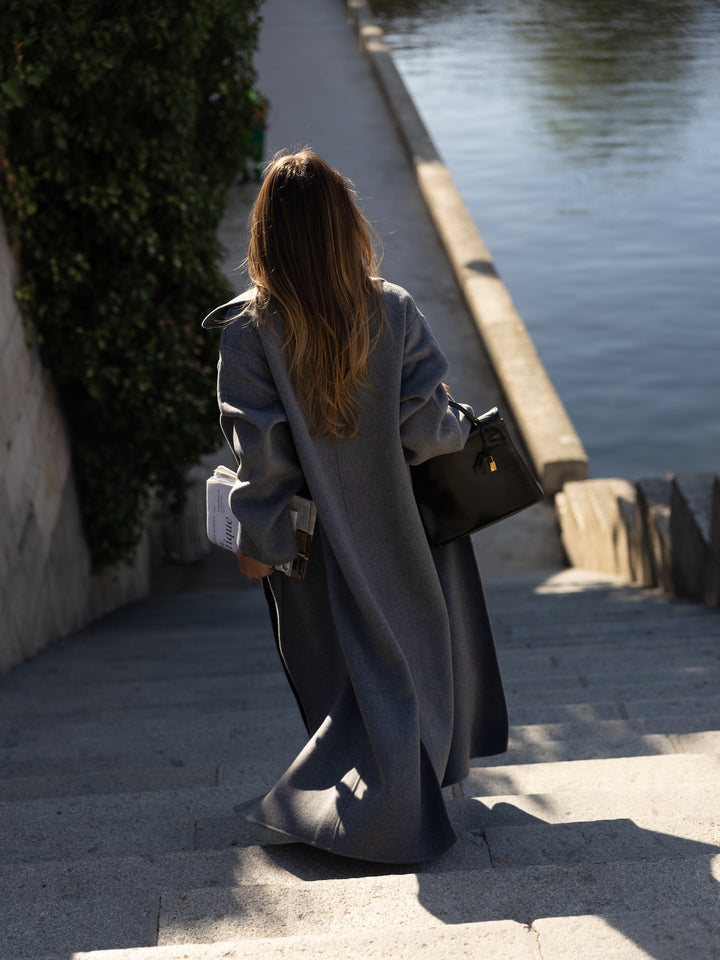 ELINE - Wool Coat • Grey