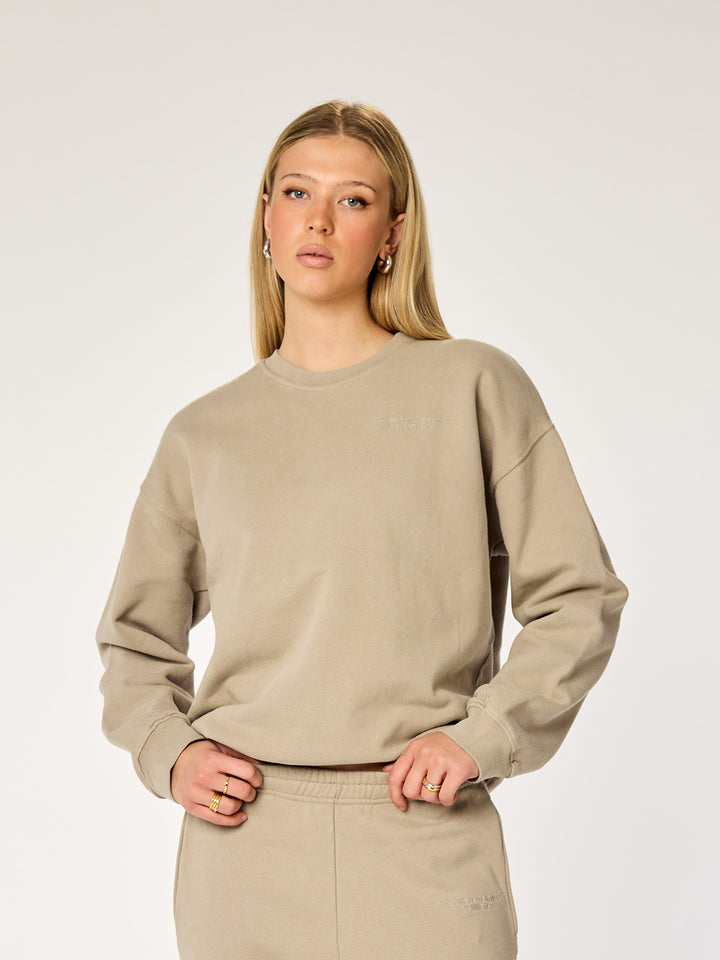 ESSENTIALS - Sweatshirt • Stone