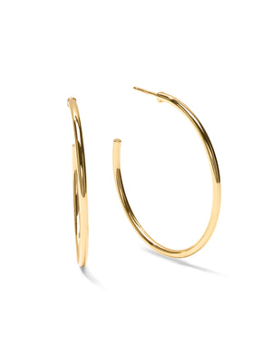 MINIMAL - Hoops • Color: 18K Yellow Gold