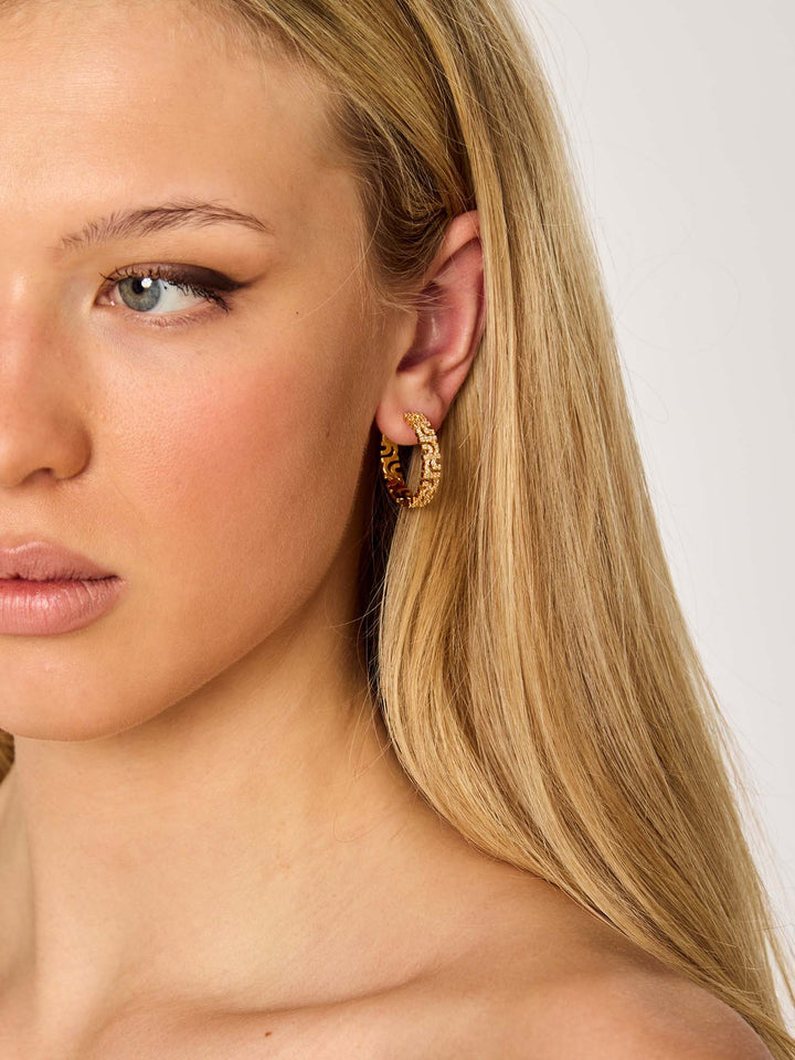 ICON - Hoops • Color: 18K Yellow Gold