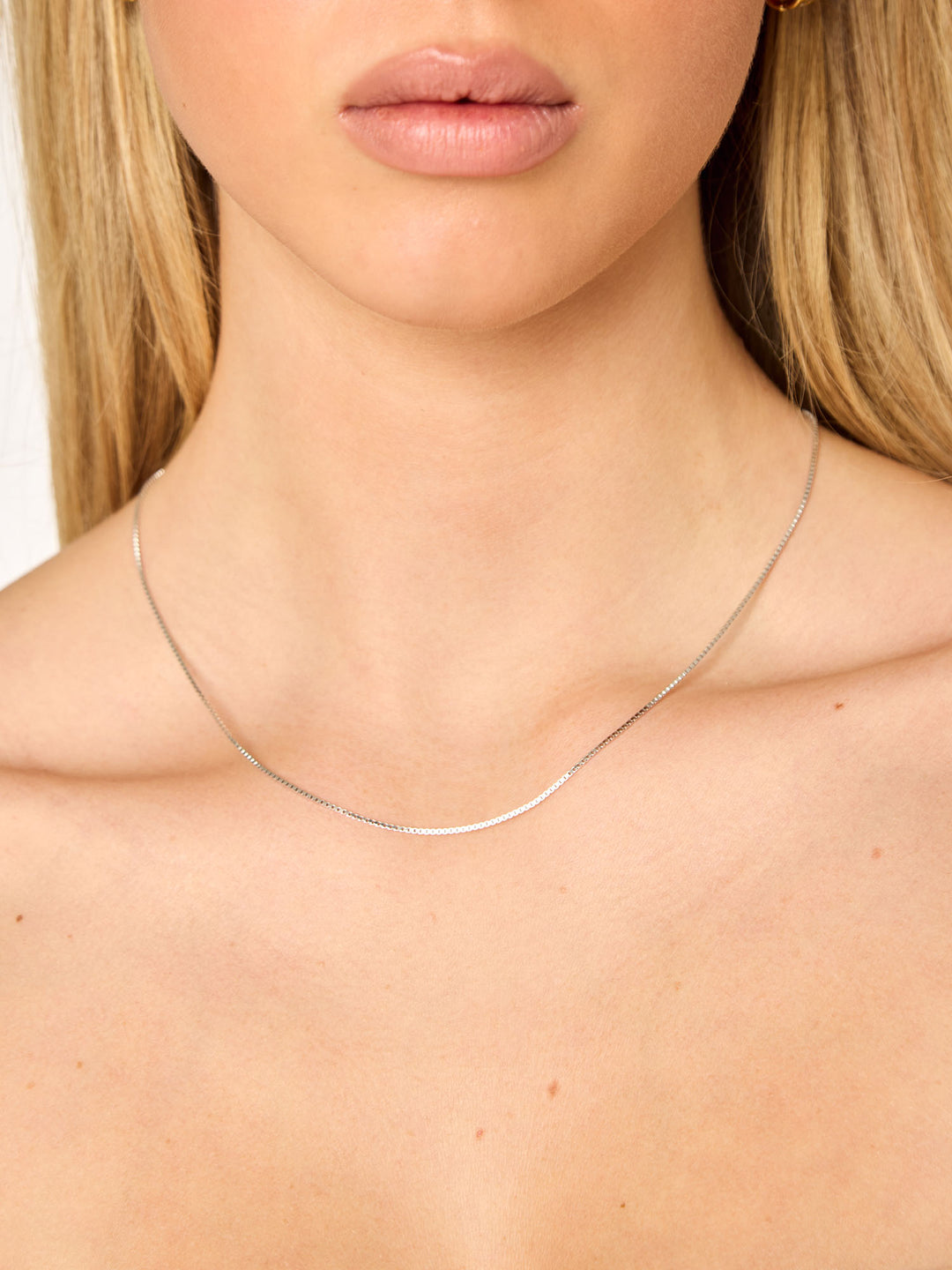 BOX - Chain • Color: White Gold