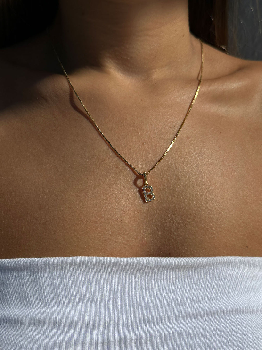 INITIAL - Charm • Color: 18K Yellow Gold