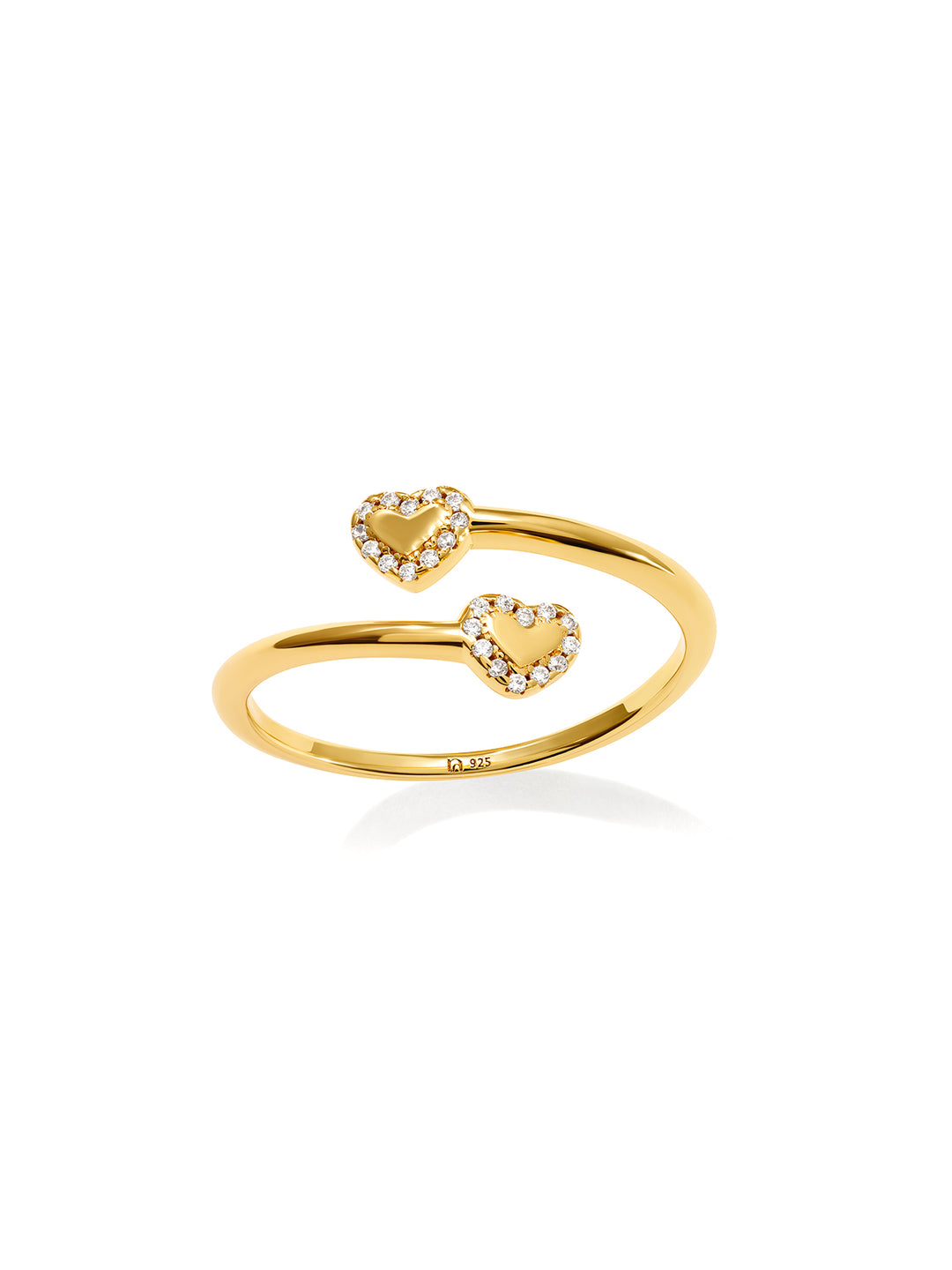 AMORE Adjustable Ring • Color: 18K Yellow Gold