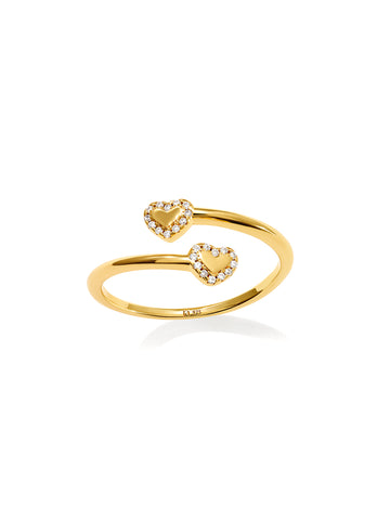 AMORE - Adjustable Ring • Color: 18K Yellow Gold