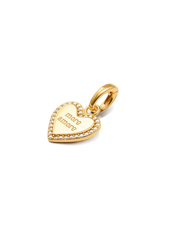 AMORE - Charm • Color: 18K Yellow Gold