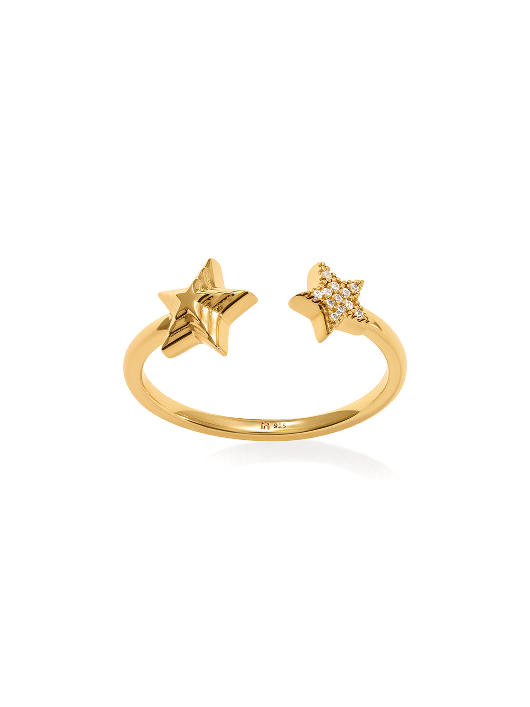 STELLA - Adjustable Ring • Color: 18K Yellow Gold