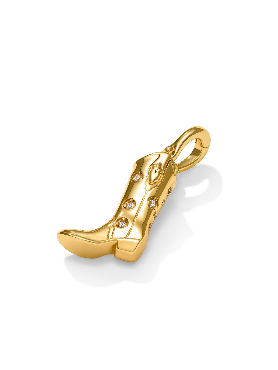 COWBOY BOOT - Charm • Color: 18K Yellow Gold