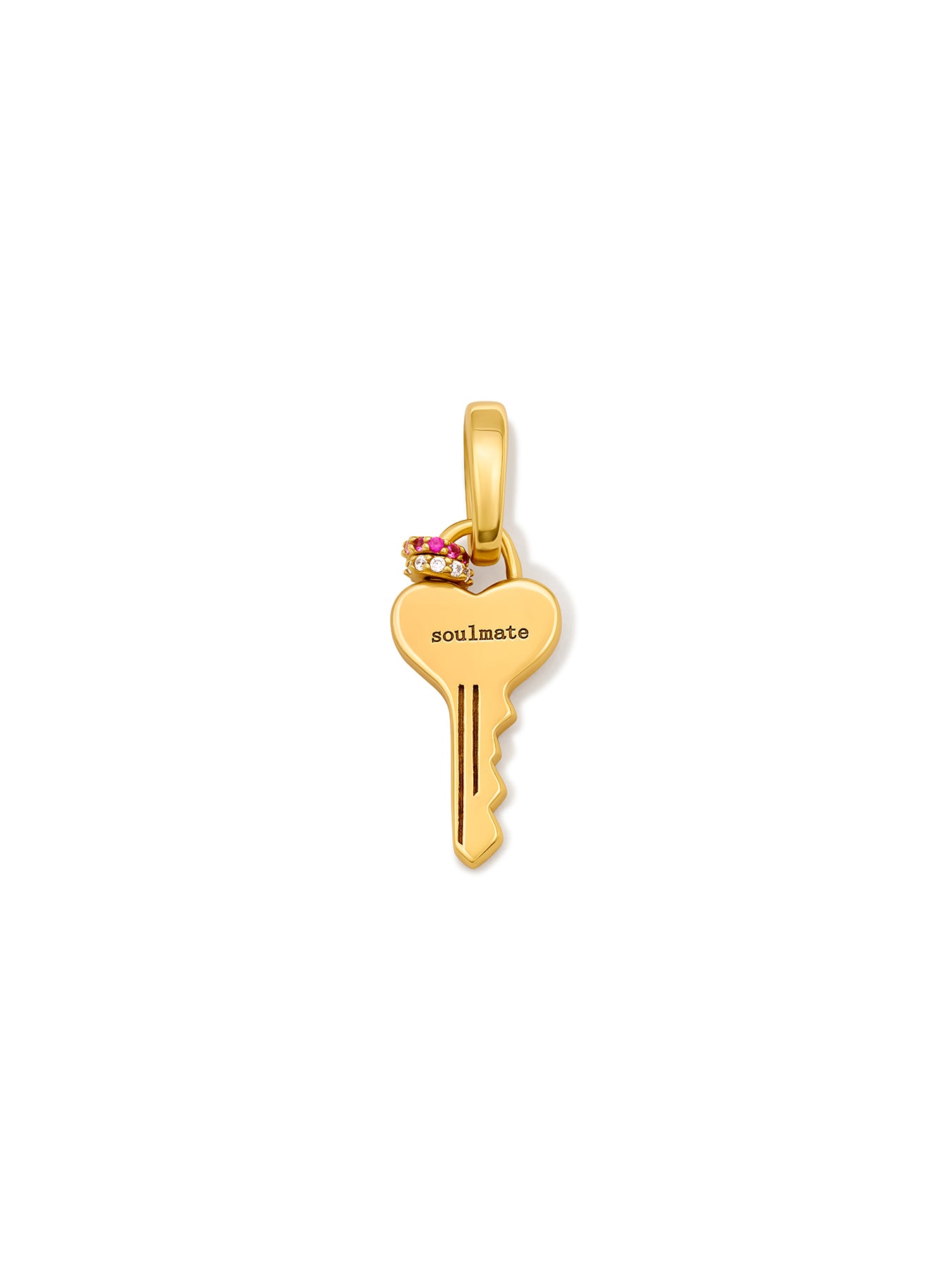 Soulmate Key Charm • Color: 18K Yellow Gold – NINETY-9