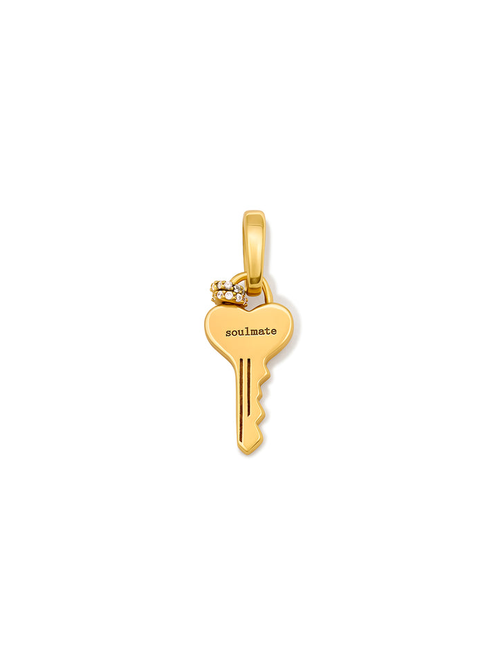 SOULMATE KEY - Charm • Color: 18K Yellow Gold