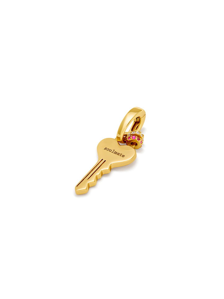 SOULMATE KEY - Charm • Color: 18K Yellow Gold