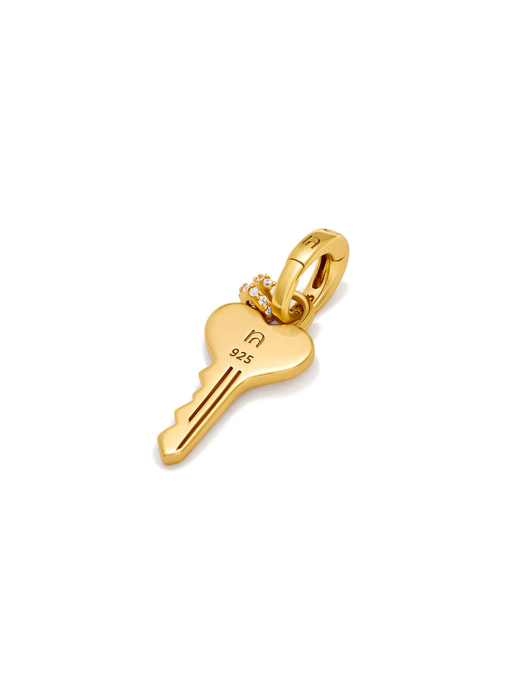 SOULMATE KEY - Charm • Color: 18K Yellow Gold