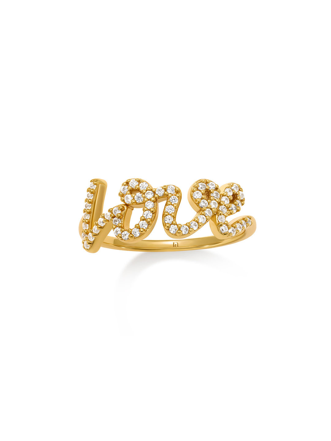 LOVE - Ring • Color: 18K Yellow Gold