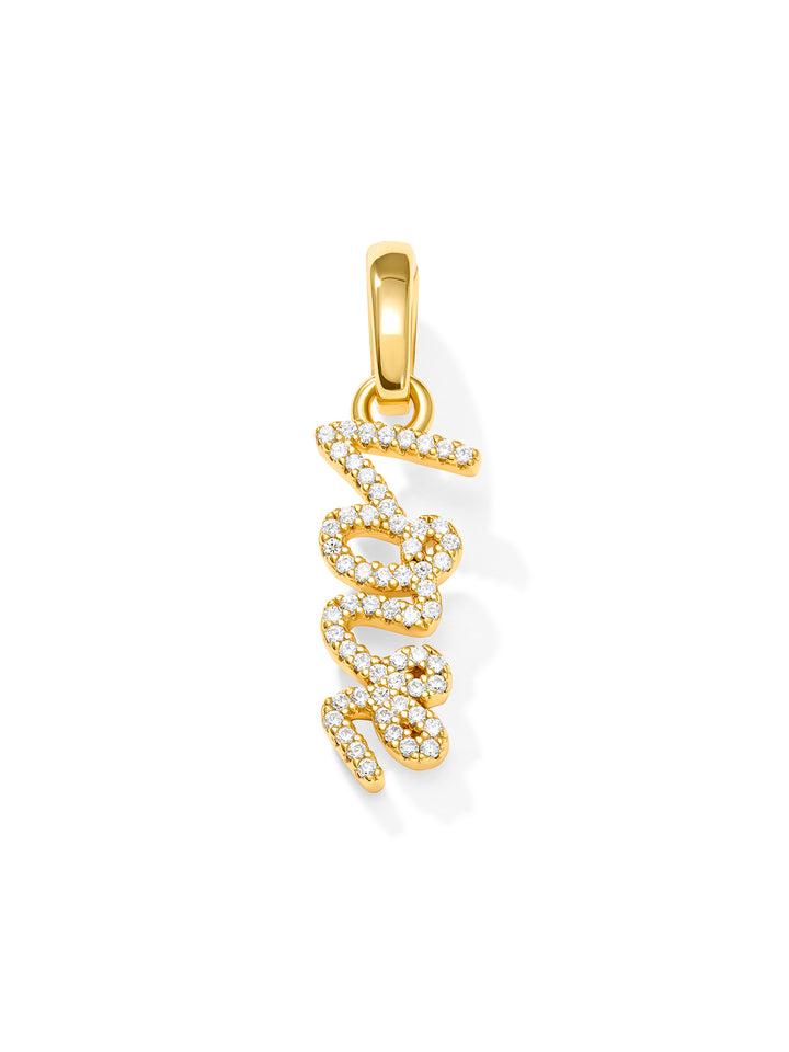 LOVE - Charm • Color: 18K Yellow Gold