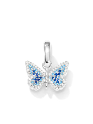 BUTTERFLY - Charm • Color: White Gold