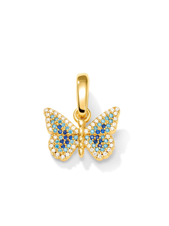 BUTTERFLY - Charm • Color: 18K Yellow Gold