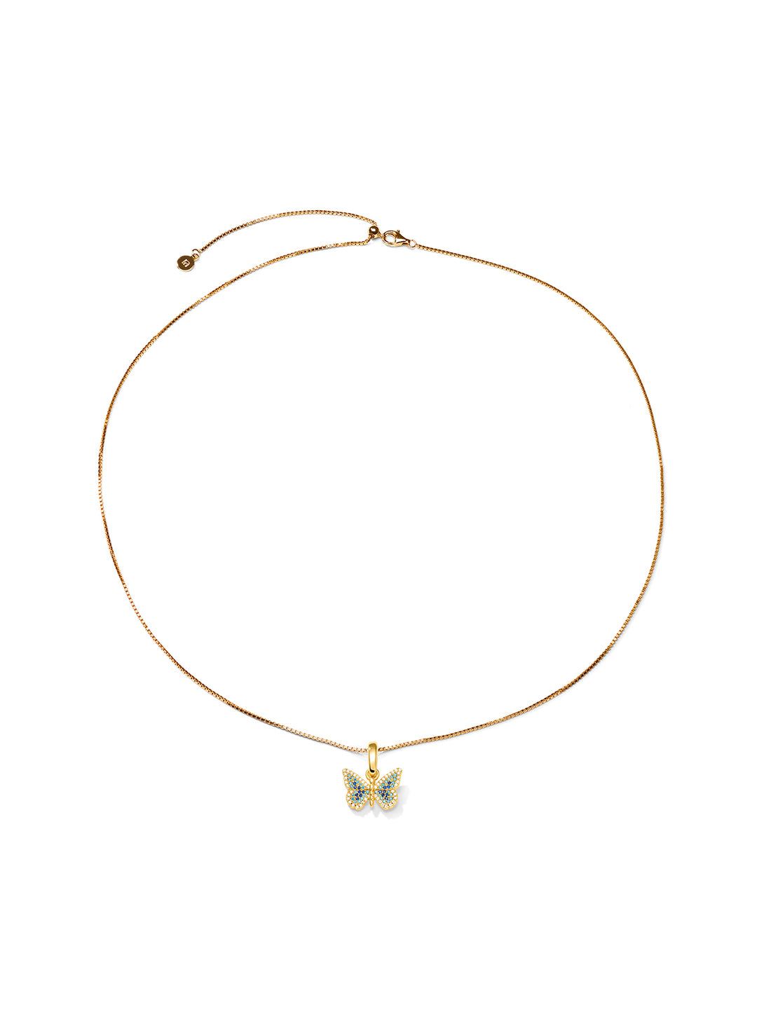 BUTTERFLY - Charm • Color: 18K Yellow Gold