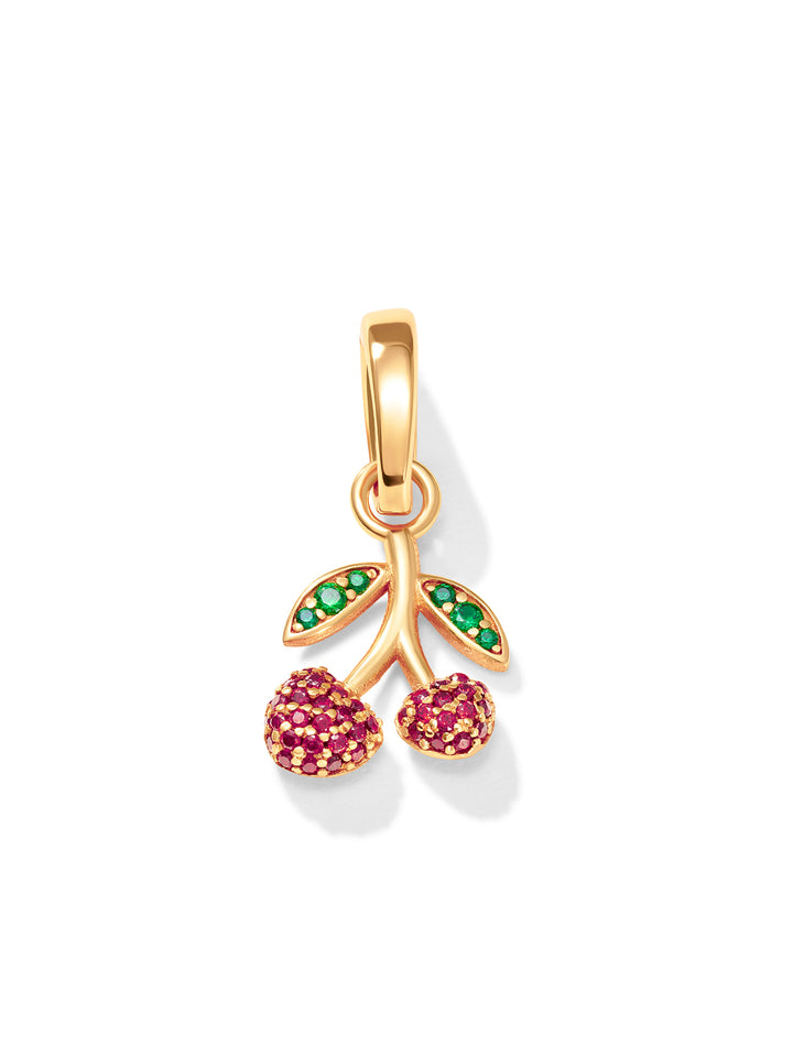 CHERRY - Charm • Color: 18K Yellow Gold