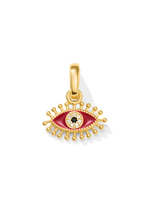 BORDEAUX EVIL EYE - Charm • Color: 18K Yellow Gold