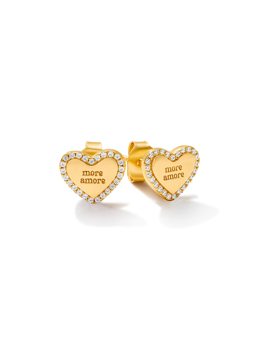 AMORE - Studs • Color: 18K Yellow Gold